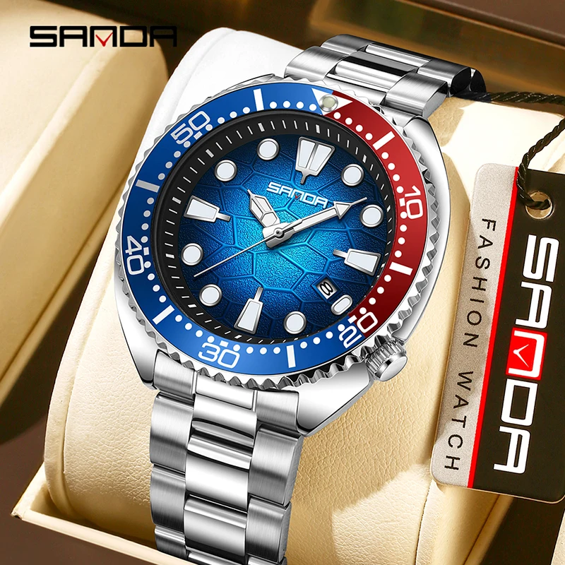 Smartwatch Casual Watches For Men - SANDA Orologio classico da uomo d'affari