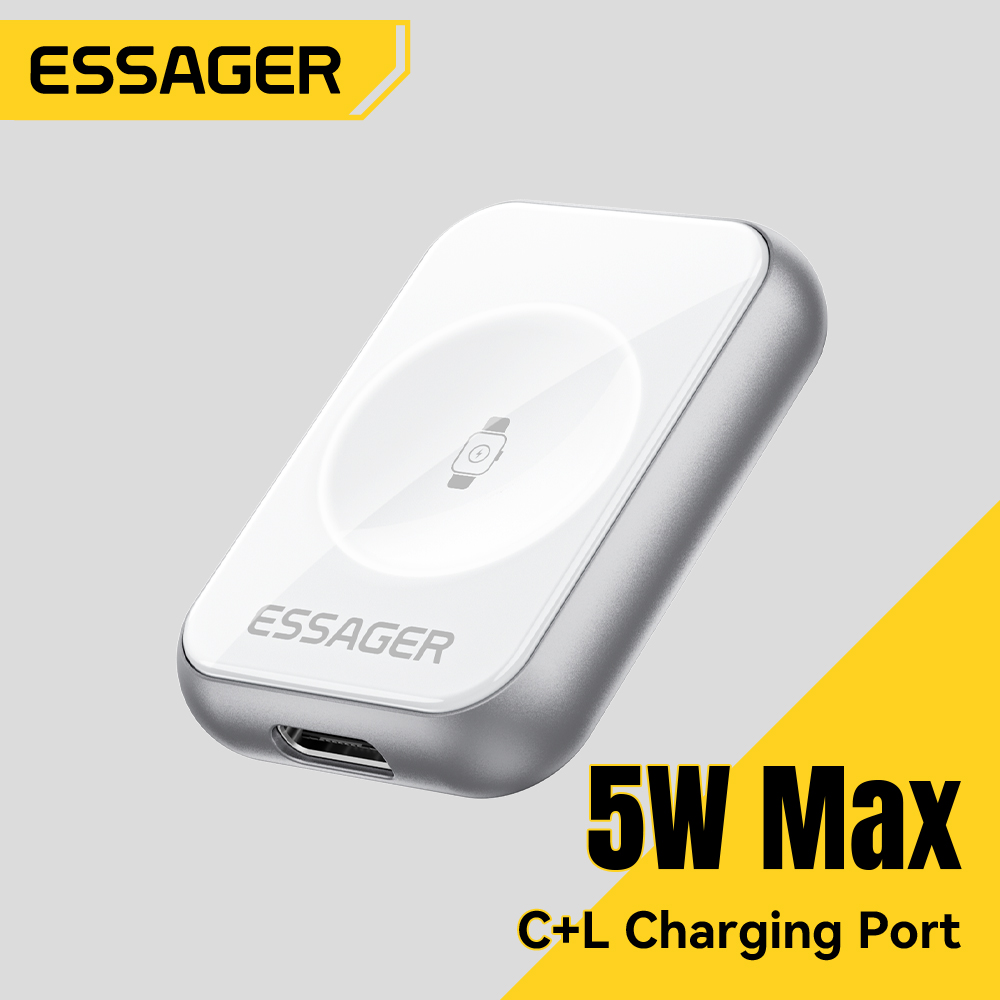 Smartwatch Watches Compatible With Iphone - Caricabatterie wireless magnetico Essager da 5