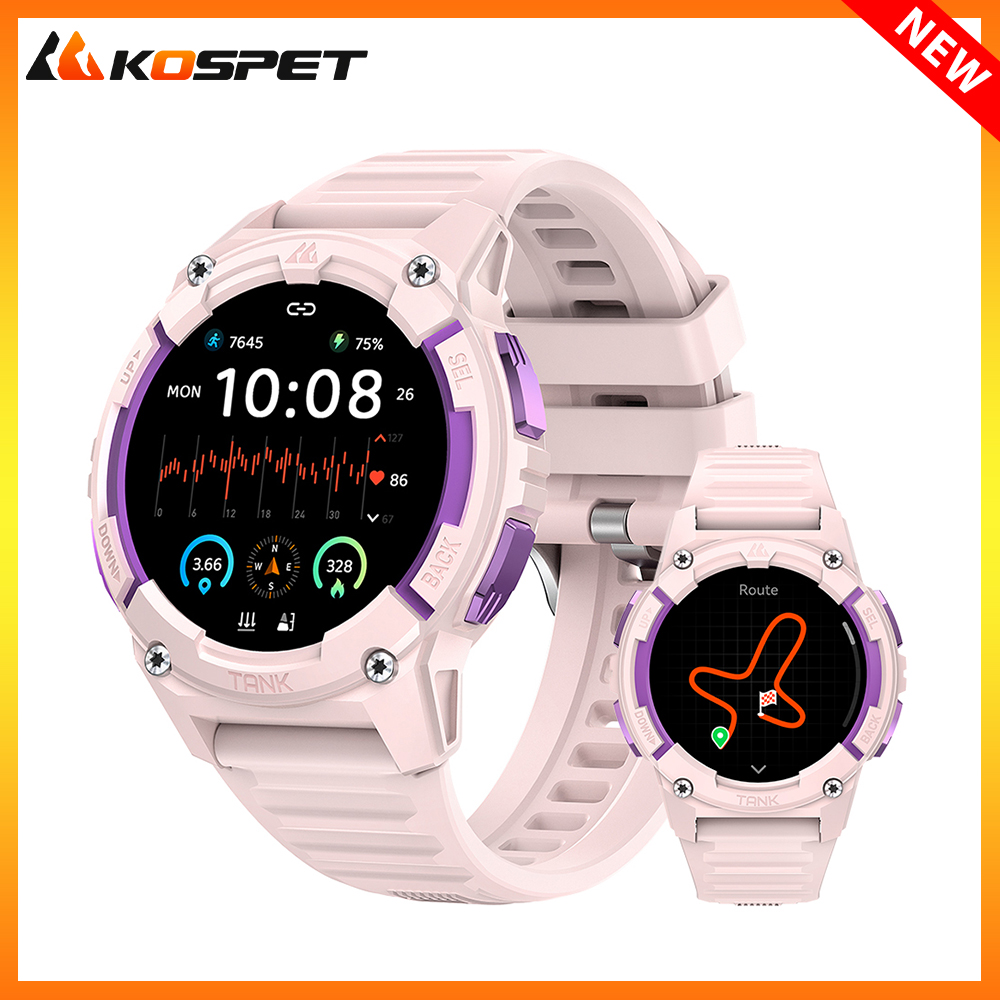 Altimeter Compass Watch - KOSPET TANK S2 GPS Orologi intelligenti