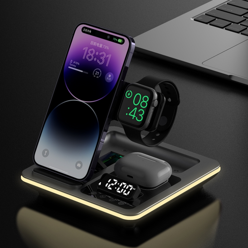 Smartwatch Watches Compatible With Iphone - Stazione di ricarica wireless 5 in