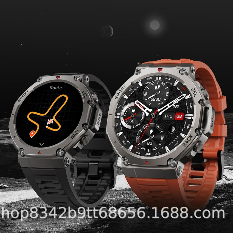 Altimeter Compass Watch - Smartwatch DM58, Display AMOLED, Chiamate Bluetooth,