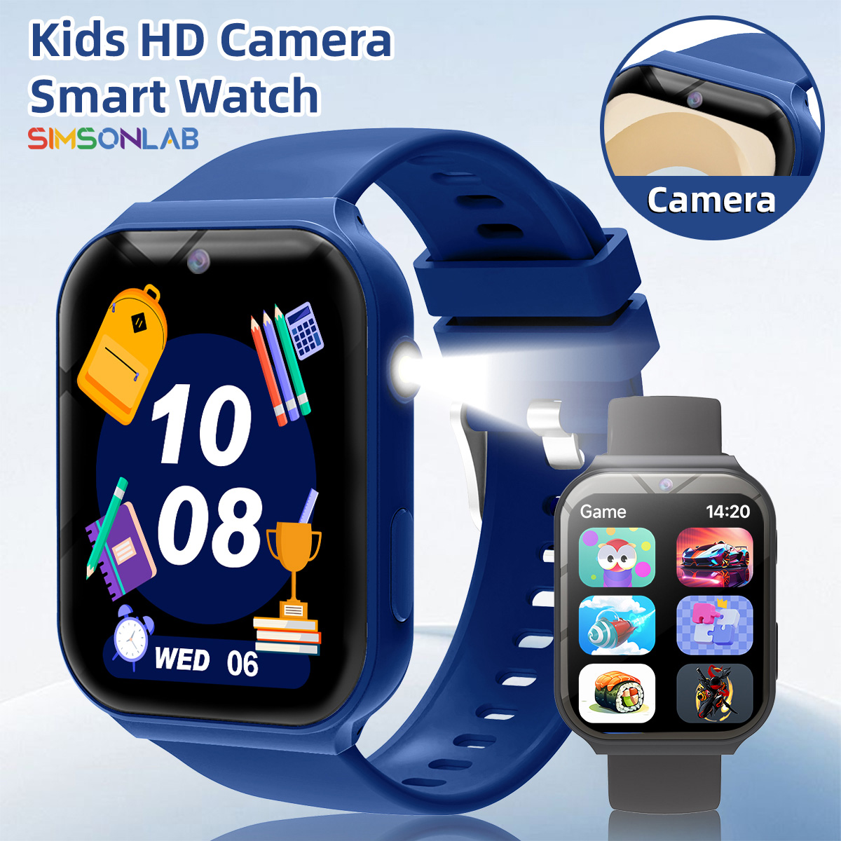 Smartwatch New Watches 2025 - Smartwatch 2026 per Bambini con Telecamera