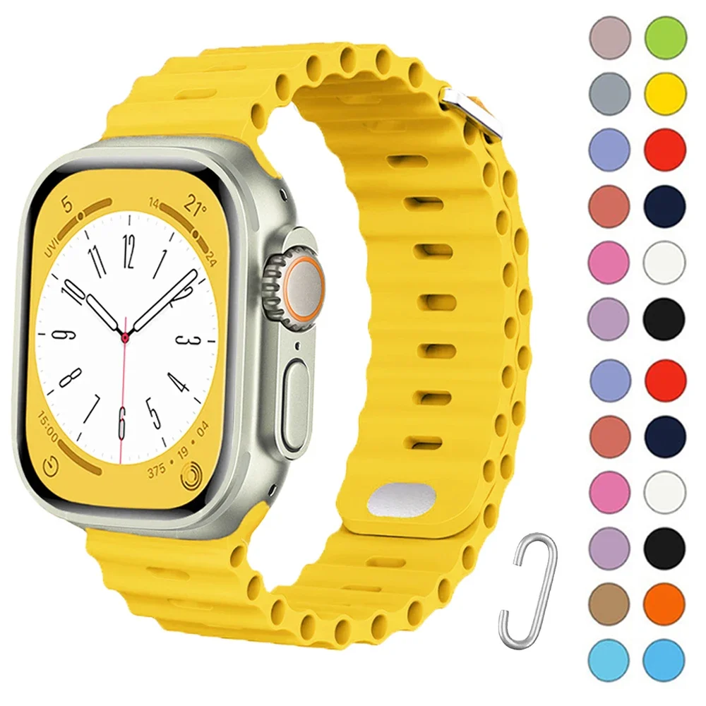 Smartwatch Apple Watches For Men - Cinturino oceano per Apple watch Ultra