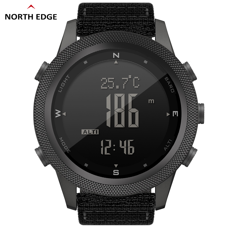 Altimeter Compass Watch - NORTH EDGE APACHE-46 orologio digitale da