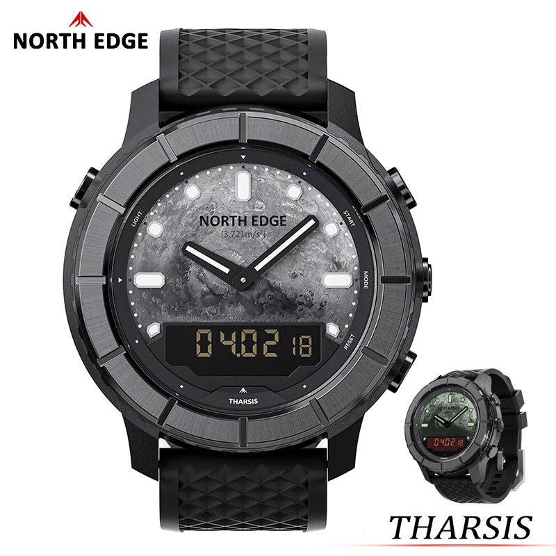 Altimeter Compass Watch - NORTH EDGE 2026 THARSIS Orologio da