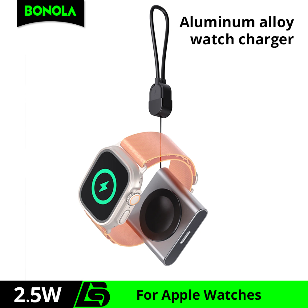 Smartwatch Watches Compatible With Iphone - Bonola Caricabatterie wireless per orologio magnetico