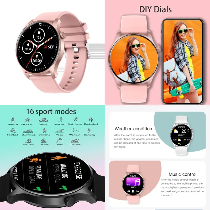 Smartwatch Watches Smart - SENBONO MAX8 Smartwatch per Uomo e