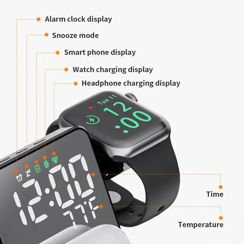 Caricabatterie wireless Svegli - Smartwatch Watches Compatible With Iphone recensione e prezzo
