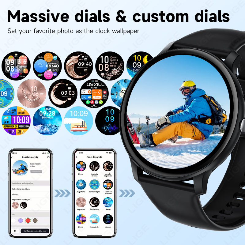 LIGE Bluetooth Chiama Donna Sm - Smartwatch Latest Watches For Women recensione e prezzo