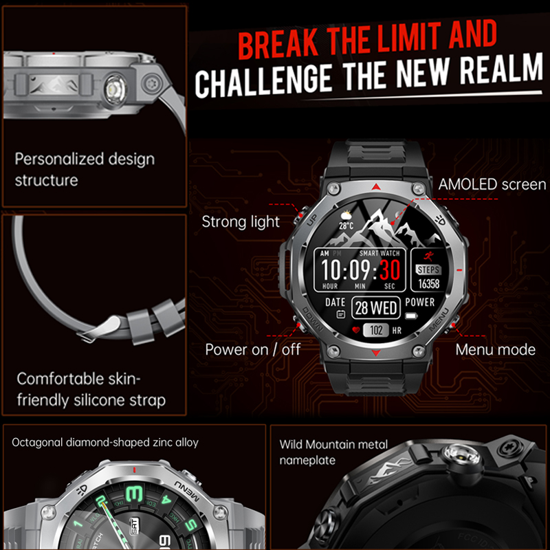 2026 Nuovo T-Rex 3 Ultra Sport - Smartwatch Professional Watches For Men recensione e prezzo