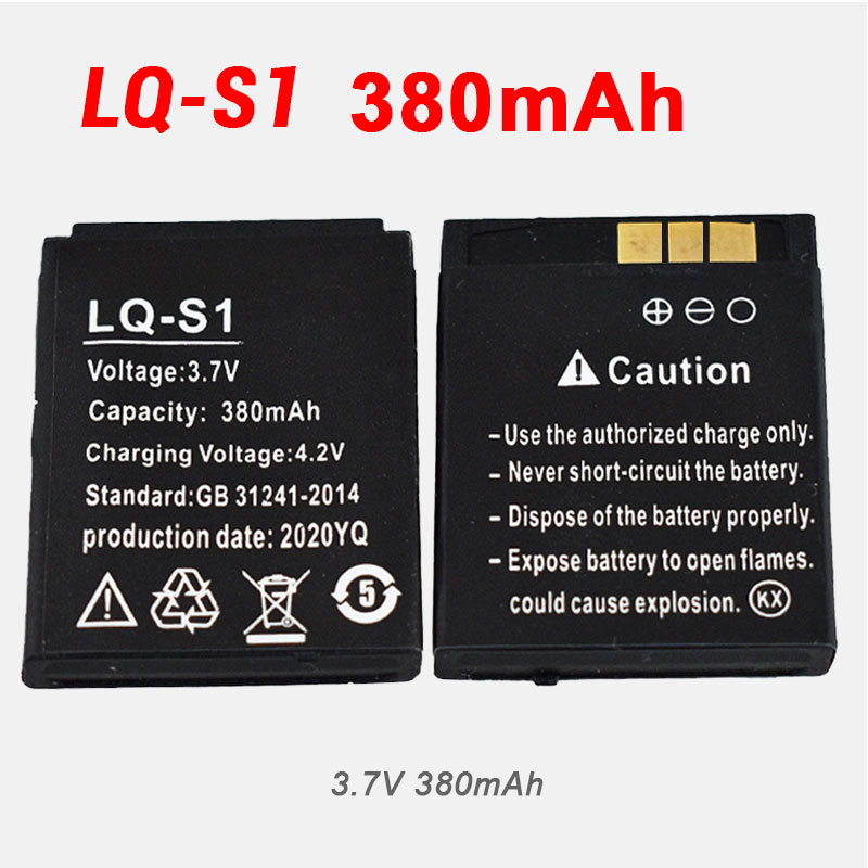Batteria di ricambio 380mAh LQ - Watch V8 recensione e prezzo
