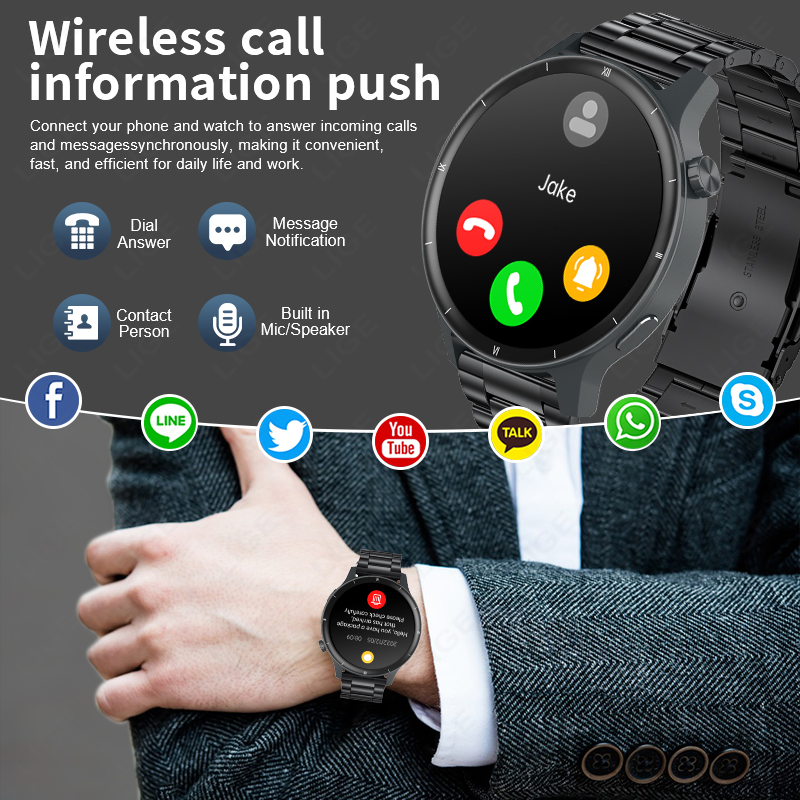 LIGE 3D Quadrante Dinamico Ast - Smartwatch Latest Watches For Women recensione e prezzo