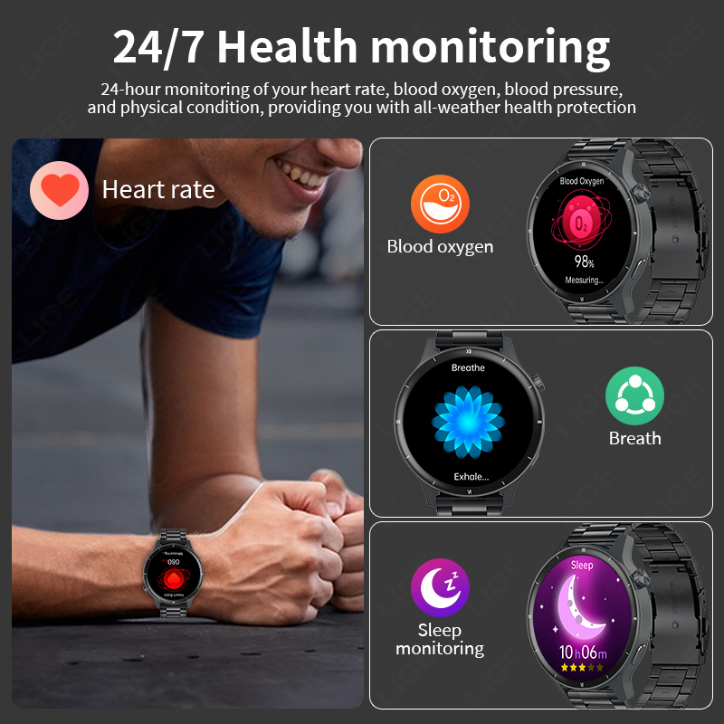 LIGE 3D Quadrante Dinamico Ast - Smartwatch Latest Watches For Women recensione e prezzo