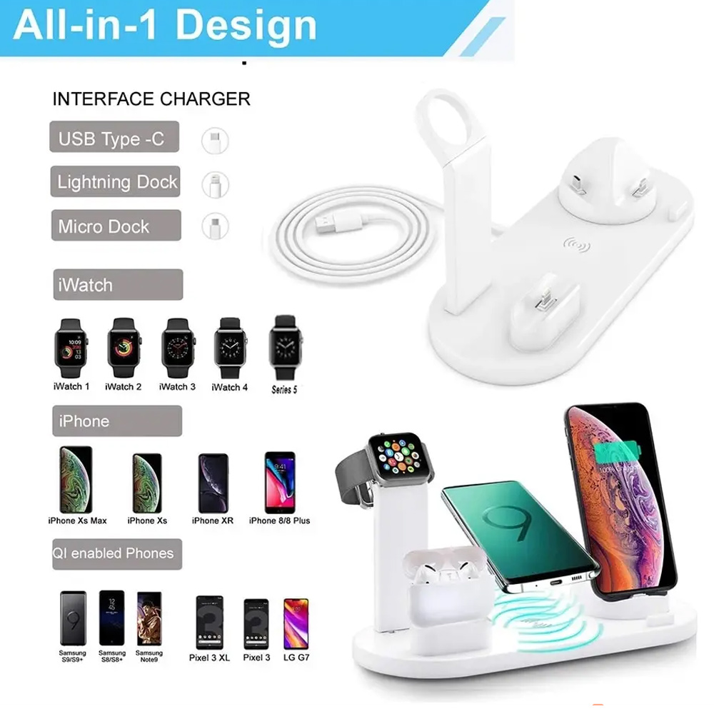 Base di Ricarica Wireless 7 in - Smartwatch Watches Compatible With Iphone recensione e prezzo