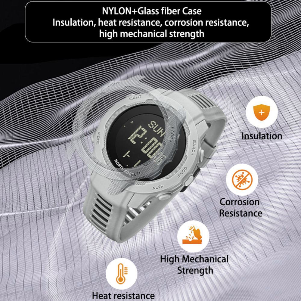 NORTH EDGE VERTICO Orologio da - Altimeter Compass Watch recensione e prezzo