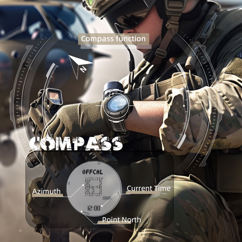 NORTH EDGE VERTICO Orologio da - Altimeter Compass Watch recensione e prezzo