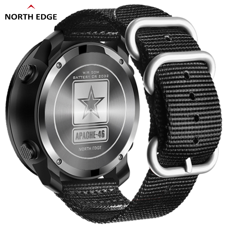 NORTH EDGE APACHE-46 orologio  - Altimeter Compass Watch recensione e prezzo