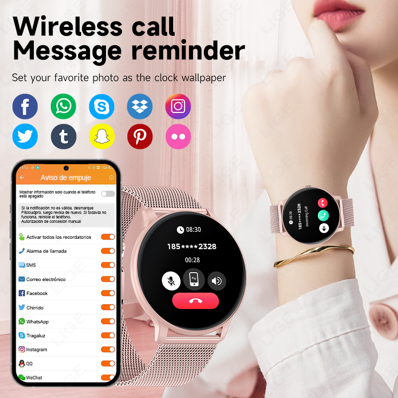 LIGE 2026 Orologi Sportivi Fit - Smartwatch Latest Watches For Women recensione e prezzo