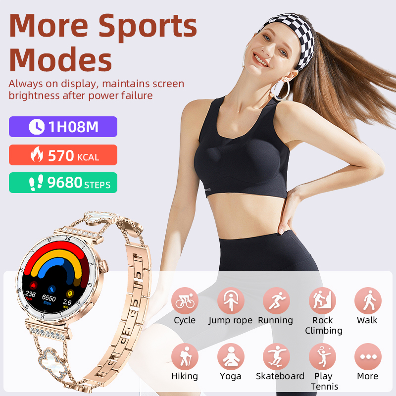 Orologio intelligente di lusso - Smartwatch Latest Watches For Women recensione e prezzo