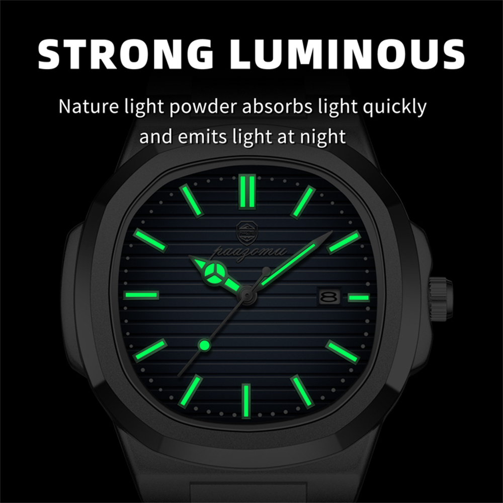 PAAZOMU Orologio da uomo quadr - Smartwatch Casual Watches For Men recensione e prezzo