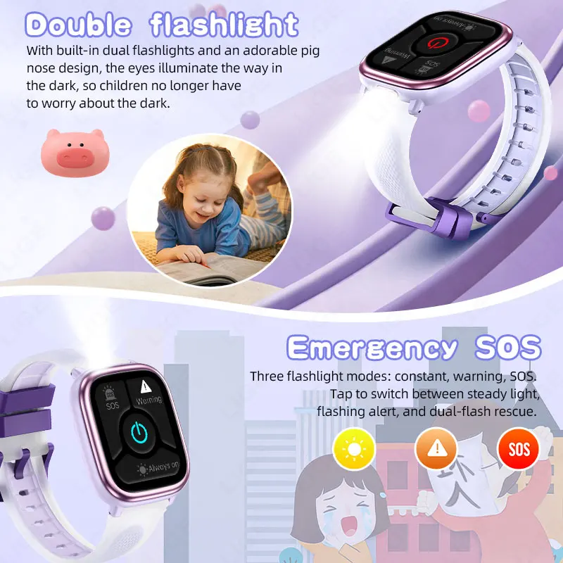 LIGE Smart Watch per bambini R - Smartwatch Watches Birthday Gift For Girls recensione e prezzo