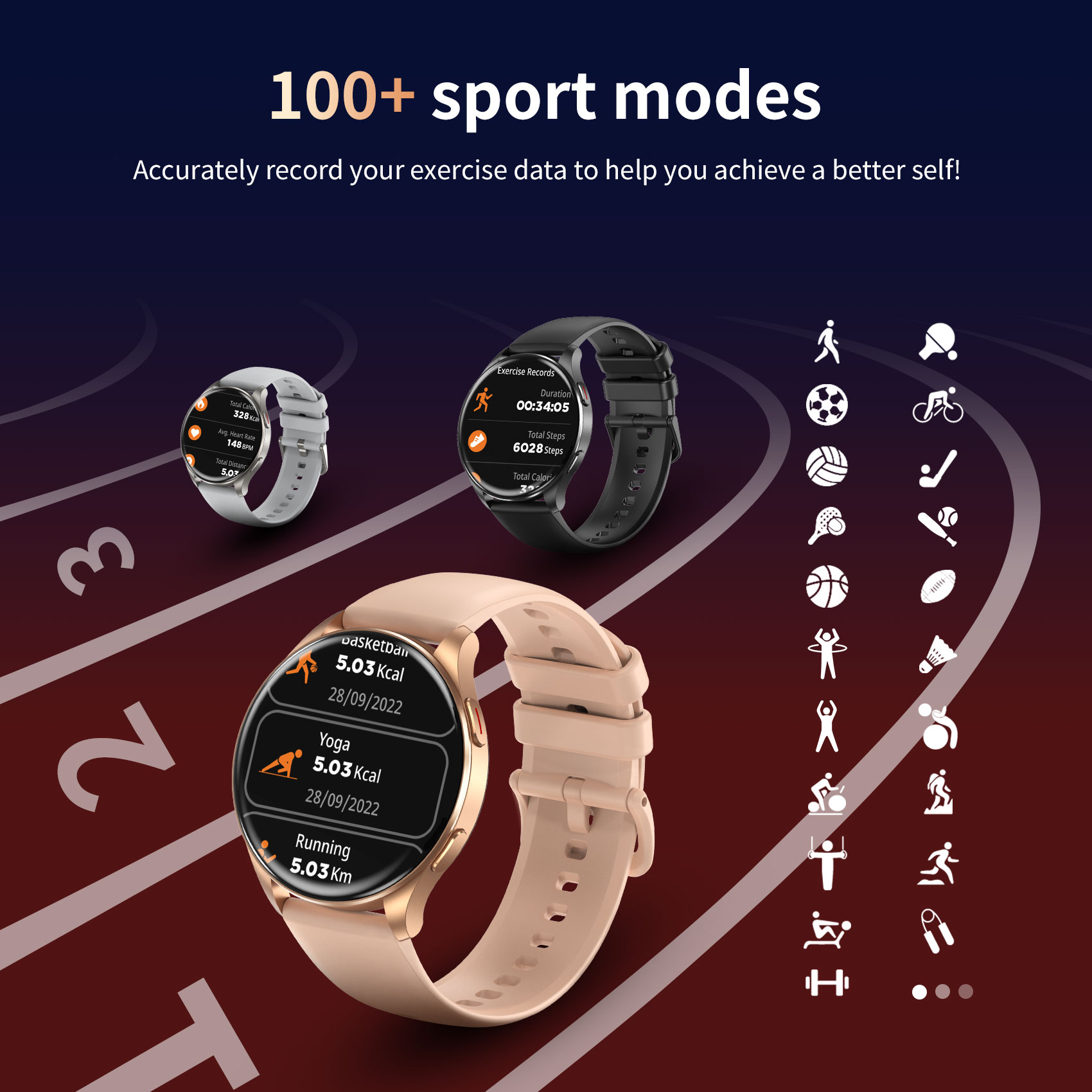 Orologio intelligente Blackvie - Smartwatch Latest Watches For Women recensione e prezzo